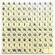 thumbnail image 2 of Plastic Alphabet Tiles with Score Numbers for Board Games, 2 of 2