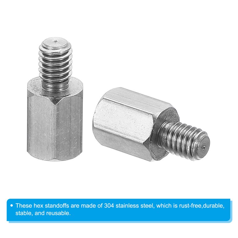 50-Piece M3x15mm Nylon Threaded Spacer Standoff Kit With 50 M3x6mm Nylon Screws - By SpeedyFPV 3 thumbnail image