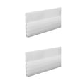thumbnail image 1 of Riwesomey Tira de sellado de silicona autoadhesiva para puertas y ventanas, cinta aislante impermeable, insonorizada y a prueba de humedad, herrajes para Transparente LQ7 2piezas Riwesomey CBP052749, 1 of 5