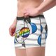 thumbnail image 2 of Balery Panda with Sun glasses Calzoncillos bóxer para hombre, ropa interior de algodón suave y transpirable con cinturilla de nailon-Large, 2 of 5