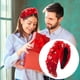 thumbnail image 1 of Xihbxyly Diadema de Perlas, Elegante Diseño de Nudo de Cristal, Tela Suave, Ajuste Cómodo, Accesorio Versátil para El Cabello, Uso Diario, Desmaquillaje, Uso En Vacaciones, Regalo Perfecto para Mujer, 1 of 5