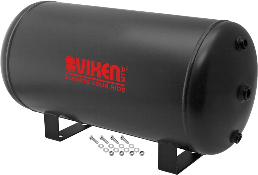 Vixen Air 6 Gallon (22 Liter) 9 Ports Suspension/Air Ride/Bag/Train