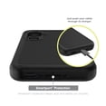thumbnail image 4 of onn. Rugged Phone Case for Samsung Galaxy A35 5G - Black, 4 of 7