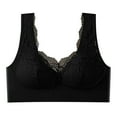 thumbnail image 5 of asdoklhq Summer Fall Sports Bras for Women 2023,Womens Fashion Plus Clearance Women's Bra Soild Wire Free Underwear One-Piece Bra Everyday Underwear, 5 of 6