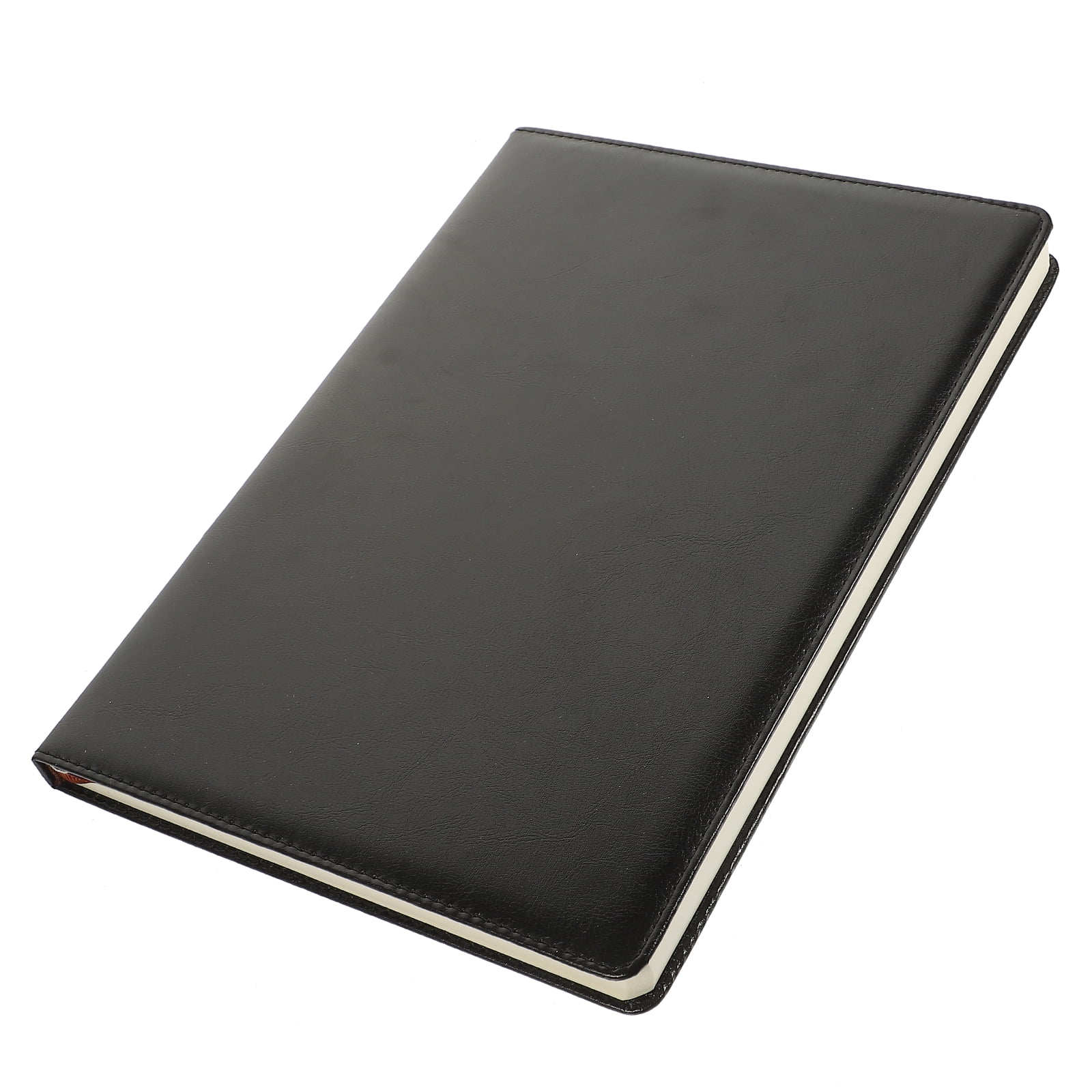 WORGEOUS A4 Lined Paper Mini Notepads Bulk Journal Stationery Portfolios for Men Work Black