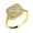 Gold, variant on CILENON Rings For Women Rhinestone Rings Halloween Costumes For Women Gold Rings (Rose Gold,9)