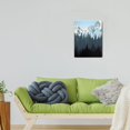 thumbnail image 1 of Embrace the Artistry of Nature 12x16 Inch Framed Abstract Mountain Forest Landscape Print for Any Room, 1 of 6