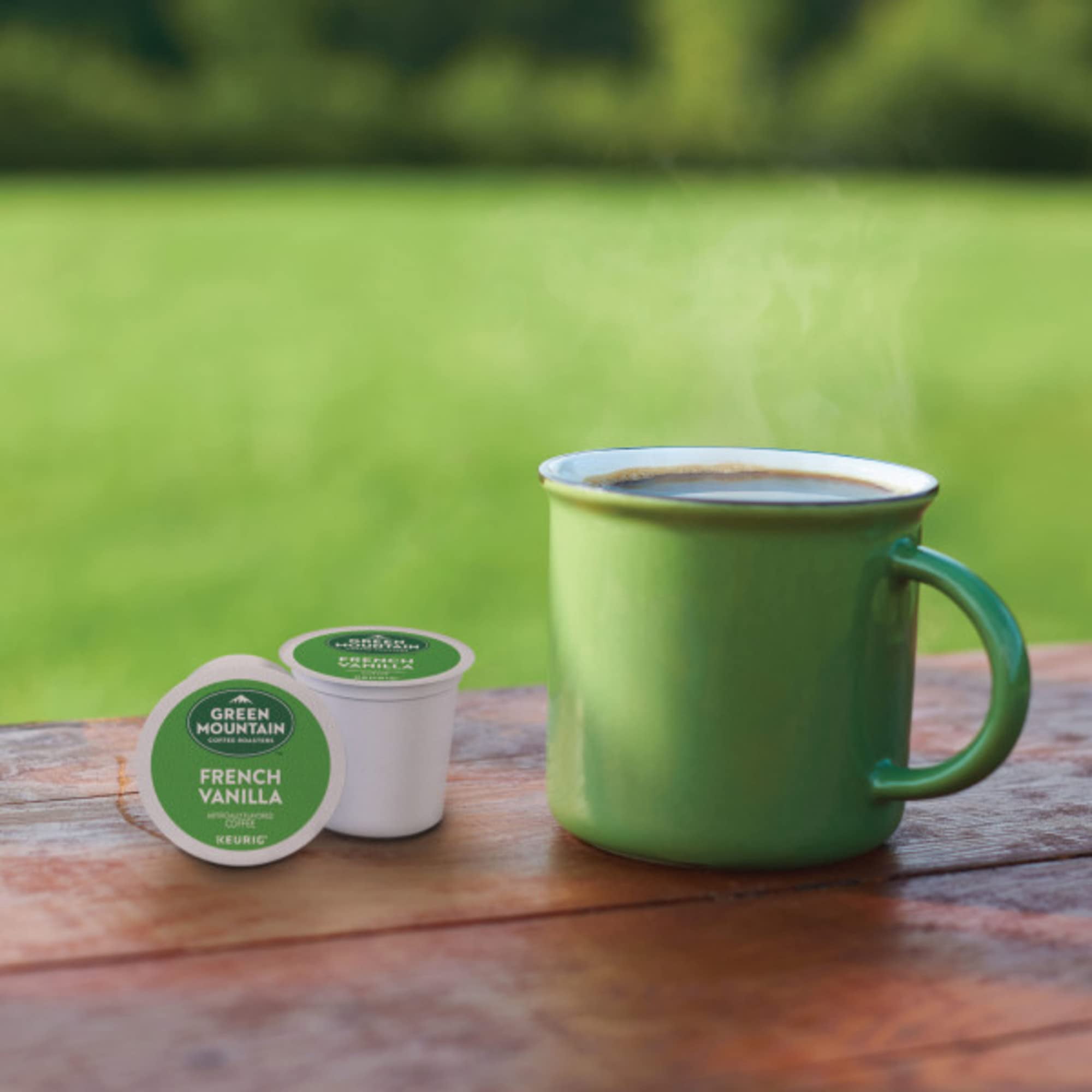 Green Mountain Coffee Roasters French Vanilla Coffee, Keurig Single-Serve K-Cup Pods, Light Roast, 32 Count