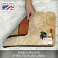 thumbnail image 4 of CounterArt "Rooster" 4-Pack Reversible Flexible Plastic Tabletop Placemats, 4 of 7