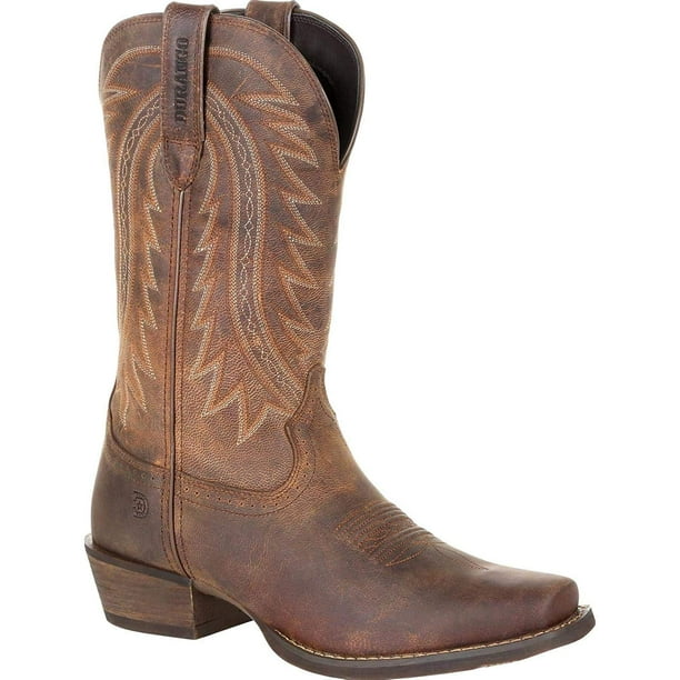 Durango Men s Rebel Frontier Western Boot Square Toe Brown 11 EE