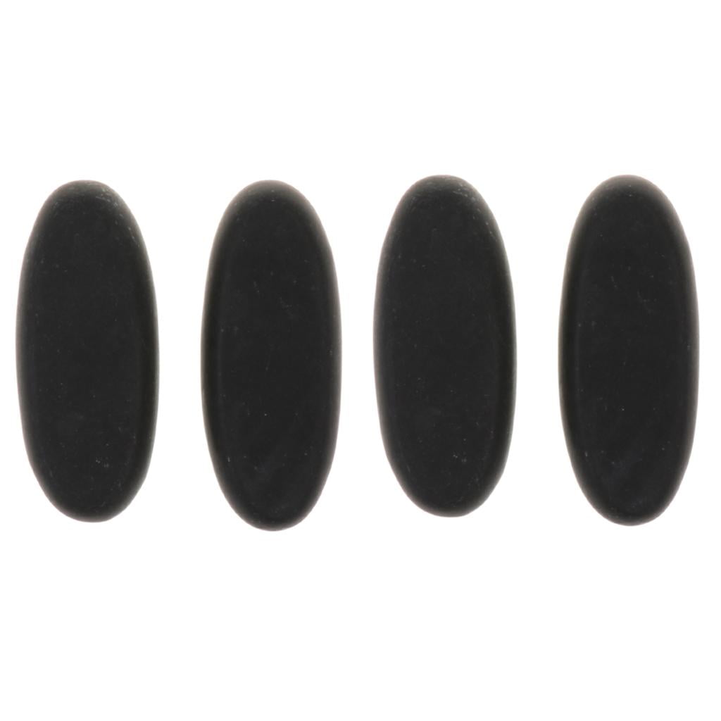 4 Pieces Hot Stones Set Smooth Massage Stones, Body Heating Warmer