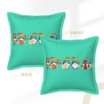 thumbnail image 3 of Bingfone Decorative Pillow Covers 18"X18" Happy Pride Gnome Couch Pillow Cases Modern Farmhouse Covers For Couch Sofa Bed, 3 of 9