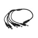 thumbnail image 2 of Cable Divisor De Potencia De Salida 2xDC 1 Hembra A 5 Macho Cable Y Adaptador 2 piezas, 2 of 9