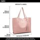 thumbnail image 3 of Bolsos de mano para mujer, bolsos de mano para mujer, bolso de hombro con asa superior de cuero PU suave, bolso de mano, bolso de compras para mujer Sailing Electrónica, 3 of 3