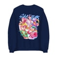 thumbnail image 4 of Pop cazadora para niña Hunters Round-Neck Sweatshirt,Soft Streetwear Pullover,Cute Long Sleeve Sweatshirt for Fall Winter （Navy）, 4 of 4
