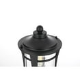 thumbnail image 5 of Elegant Lighting Artemis 13 inch Outdoor Post light in Black, 5 of 6