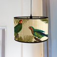 thumbnail image 6 of FashionCha Drum Print Lamp Shade Chandelier Lamp Cover Handmade Drum Shaped Lamp Shades for Style E, 6 of 9