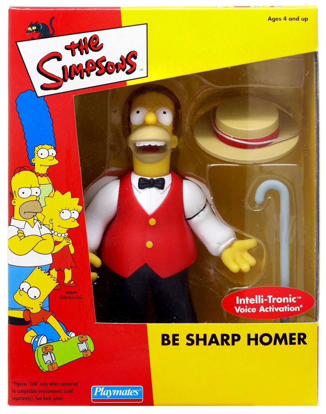 The Simpsons Homer Simpson Action Figure (Be Sharp)
