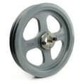 thumbnail image 2 of Masterdrive Cast Iron 10.75" 2 Groove Pulley for Dual Belt B Section 5L with 1-3/8" Sheave Bushing 2BK110H, 2 of 3