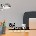 thumbnail image 3 of Handmadetneonsign Pathologist Metal Nameplate, Pathologist Doctor Desk Nameplate, Pathologist Desk Name Plate Decor 47367, 3 of 5