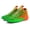 Orange, variant on Unisex Basketball Shoes with Breathable Mesh Cushioning Rebound anti Slip and Wear-resistant Sports Training Shoes