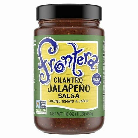 Frontera Gourmet Mexican Jalapeño Cilantro Salsa, Medium, 16 oz ( Pack of 3 )