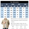 thumbnail image 3 of GrmtClth Men's Solid Color Stand Collar Zip Jacket Casual Loose Fit Lightweight Sun Protection Windbreaker Breathable Thin Outerwear For Street Commute Wear Dark Blue M, 3 of 5