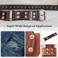 thumbnail image 5 of 50 Sets Copper Rivet Burrs Washer,3/4 Inch Long Leather Copper Rivet Fastener,for Wallets Leather DIY Craft Supplies, 5 of 5
