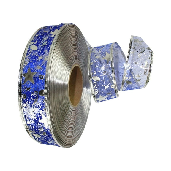 hzomhy Festive Christmas Garland Cloth Material 2 Meters Length Blue Color For Tree And Party Decorations Set Of 1 Hanging Decorations For Holidays Blue