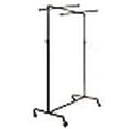thumbnail image 3 of Pipeline Adjustable Ballet Rack with Two Cross Bars - Anthracite Grey Finish,Pack Size - 1, 3 of 4