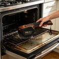 thumbnail image 2 of Cordless Electric BBQ Grill Cleaning Brush, 9.8" Stainless Steel Bristle Scrubber with 350 RPM Motor, Rechargeable USB Grill Cleaner for Gas & Charcoal Grates, Flat Top Griddles & Oven Racks，Brown, 2 of 5