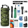 thumbnail image 5 of Bicycle Bag Waterproof Bike Handlebar Bag Large Capacity (Army Green 2.4L), 5 of 7