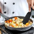 thumbnail image 6 of NOGIS 2 Pcs Silicone Thin Spatula Omelet Spatula Turner Long Crepe Spatula Heat Resistant Cooking Spatula Non Stick Pancake Spatula for Cooking Egg Burgers Pizza Pancake Steak Omelet, 6 of 7