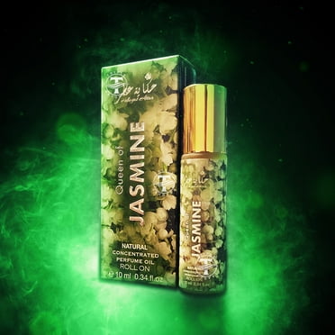 Queen of Jasmine 10ML Unisex Premium Concentrated Perfume Roll-on by Hekayat Attar