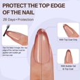 thumbnail image 4 of Press On Nails Misssix XBASICTIPS French Tips, 300 unidades, 4 of 7