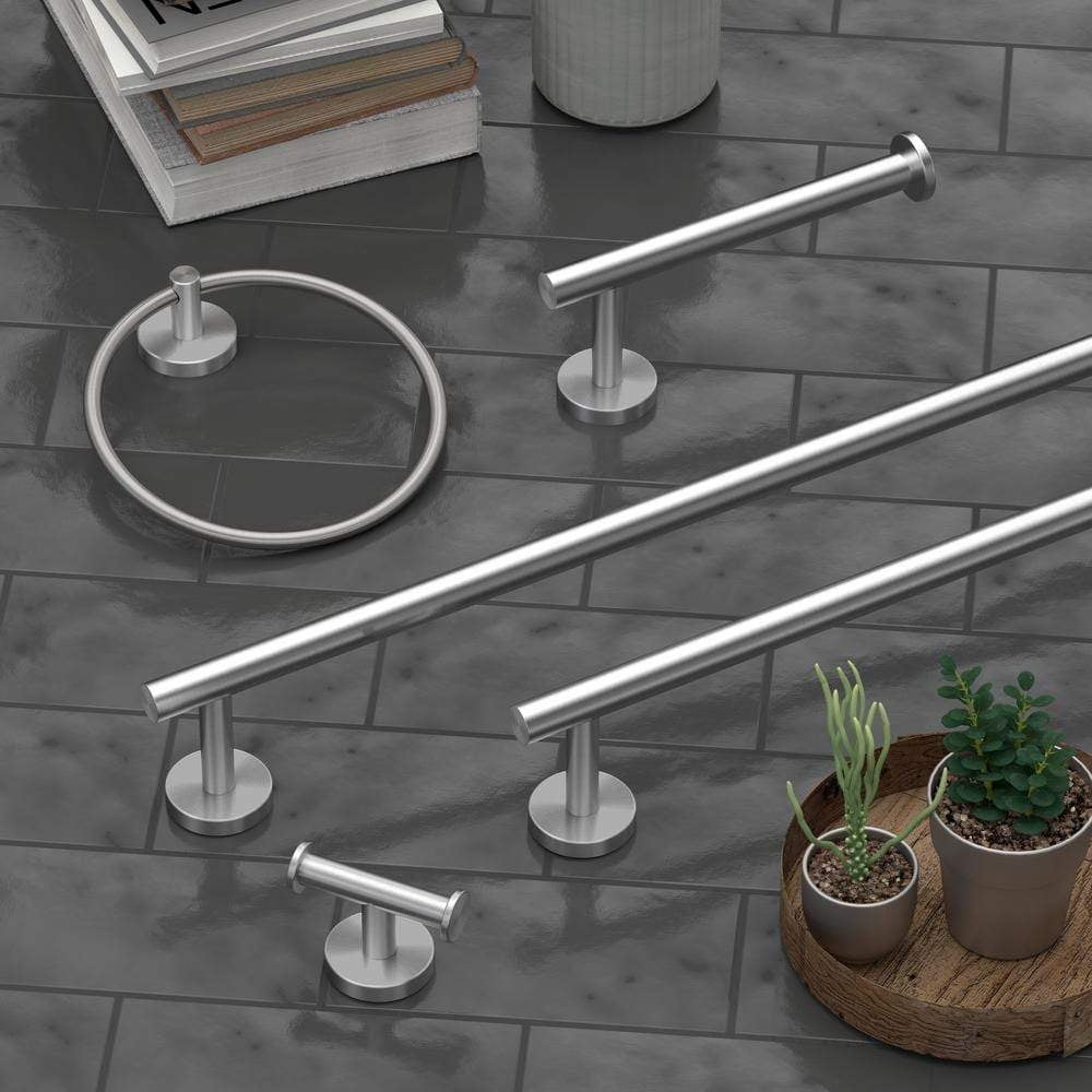Level Toilet Paper Holder In Brushed Nickel