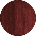 thumbnail image 1 of Ahgly Company Indoor Round Abstract Red Contemporary Area Rugs, 8' Round, 1 of 4