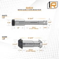 thumbnail image 2 of 61616 | (2) 29/32 in x 2-7/8 in Span - Tapered Locking Pin (1) 5/8 in x 3-1/8 in Span - Hitch Lock, 2 of 6