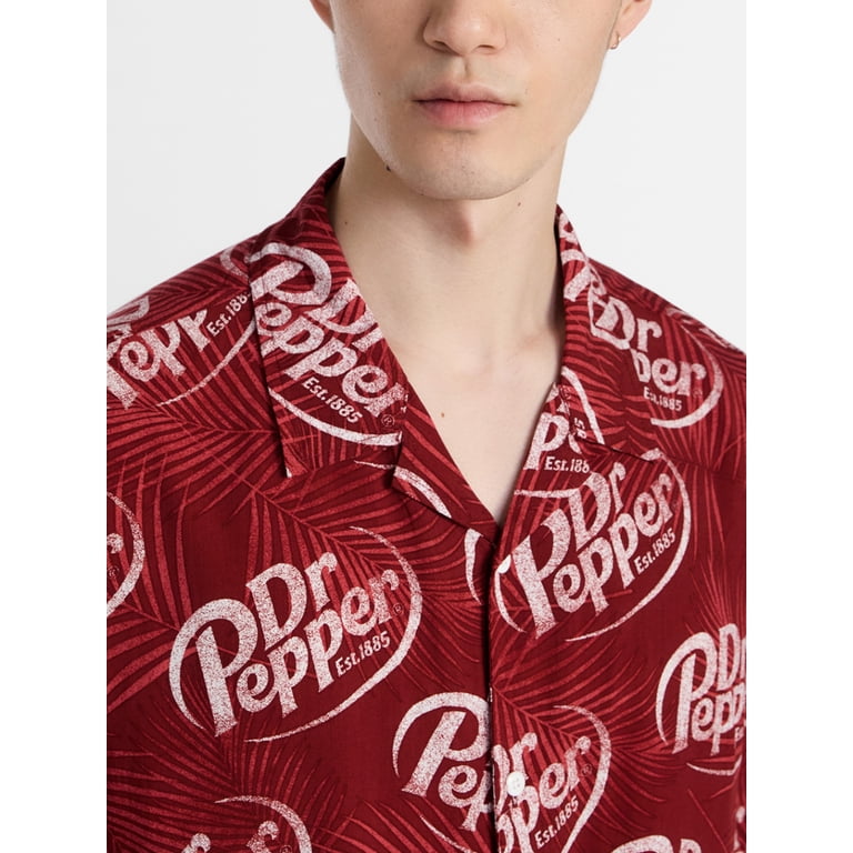 Dr Pepper Men's Graphic Resort Shirt photo 4