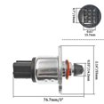 thumbnail image 5 of IAC Idle Air Control Valve 1993-1999 for Subaru Impreza, 5 of 5