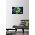 thumbnail image 2 of Nintendo The Super Mario Galaxy Movie (2026) - Yoshi Street Wall Poster with Push Pins, 14.725" x 22.375", 2 of 4