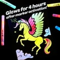 thumbnail image 5 of Crayola Glow in The Dark Coloring Set with Markers, Mythical Creature Art Kits, Unisex Child 8+, 5 of 8