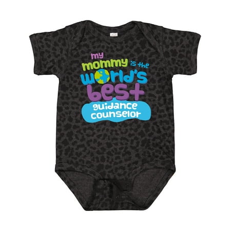 

Inktastic Mommy is Worlds Best Guidance Counselor Gift Baby Boy or Baby Girl Bodysuit