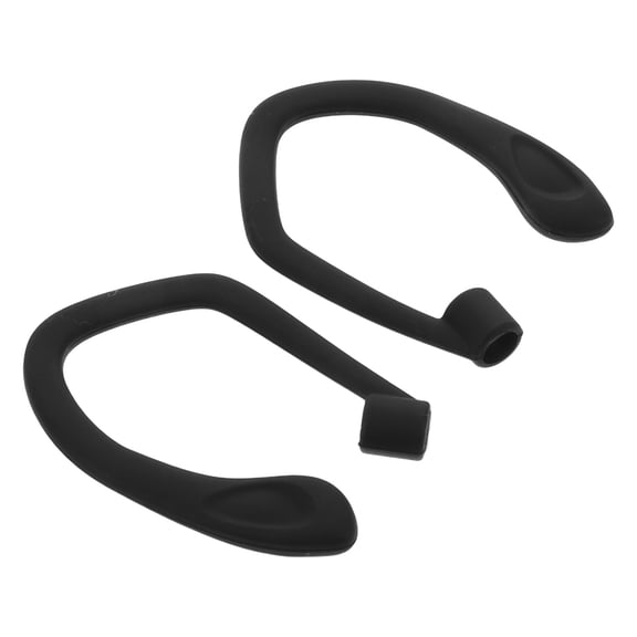 1 Pair Ear Hooks Replacement Adjustable Silicone Anti Slip over Ear Clips Sports Grip for Running Gym Jogging Cycling