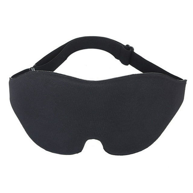 Eye Sleep Cover Adjustable Breathable 3D Contoured Cup Sleep Mask Eye Cover