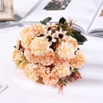 thumbnail image 6 of Artificial Hydrangea Flower, Faux Hydrangea Bouquet, Full Bloom Hydrangea Floral, Realistic Fake Hydrangea, Wedding Table Floral, Long Lasting Floral Bouquet for Home Wedding Table Vase Decoration, 6 of 6