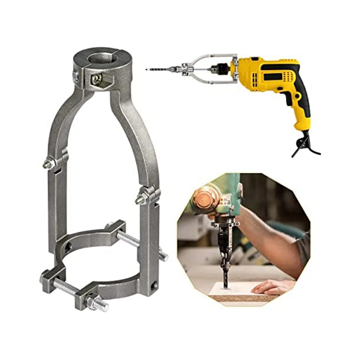 Square Hole Drill Bit Adapter for Installation and Disassembly