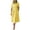 *Yellow, variant on VBVC Women's Striped Button Down Shirt Dress , Summer Collared Midi Dress For Women , Ladies' Short Sleeve Loose Fit Dress with Pockets,Black,S-5XL
