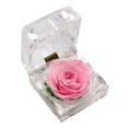 thumbnail image 1 of BRIGHTFUFU 1 pieza de flor preservada, rosa de la eternidad, rosa nunca marchita, regalo para el cumpleaños y aniversario del día de San Valentín con caja de regalo con cajón (rosa), 1 of 7