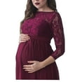 thumbnail image 2 of Pregnant Womens Maternity Maxi Long Dress Beach Summer Party Beach Pregnancy, 2 of 3